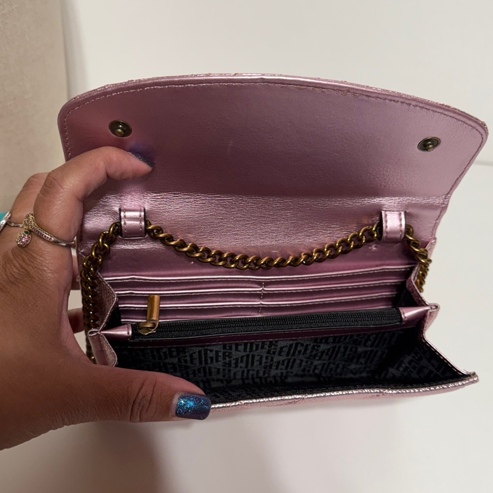 Kurt Geiger London Kensington Chain Wallet Eye - Picture 12 of 16
